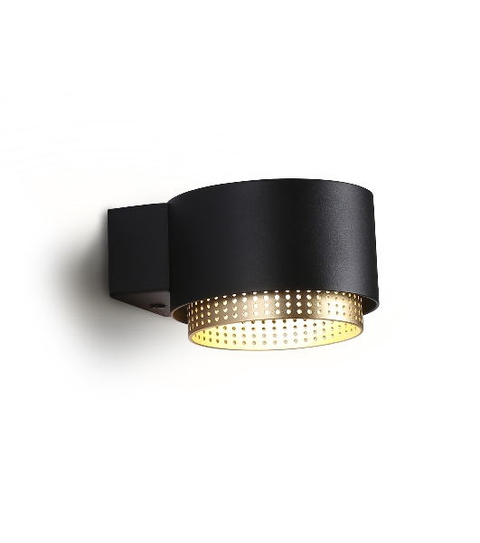 Светильник Ambrella light TN71299 BK/GD черный/золото GX53 max 12W 95*62*120