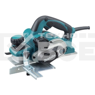 Рубанок Makita KP0810 Рубанок,{850Вт,16000об\м,ширина-82мм,глуб-4мм,3.2кг,кор,парал упор}