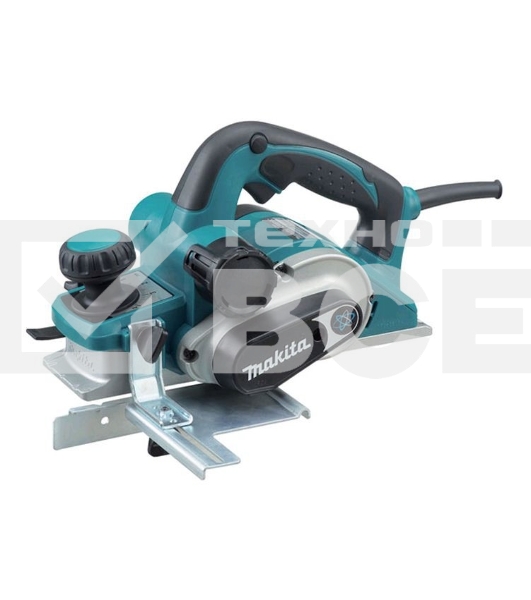 Рубанок Makita KP0810 Рубанок,{850Вт,16000об\м,ширина-82мм,глуб-4мм,3.2кг,кор,парал упор}