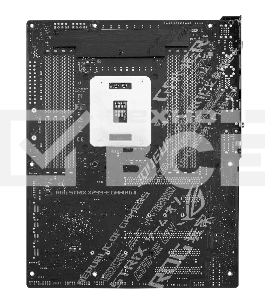 Материнская плата ASUS ROG STRIX X299-E GAMING II, LGA 2066, Intel X299, 8xDDR4, 8xSATA, 3xM.2, 1xPCIe 3.0 x8, 2xPCIe 3.0 x16, 1xPCIe x4, 1xPCIe x1, 2x 2.5Gb LAN, 1xUSB 3.2 Gen 2, 3xUSB 3.2 Gen 2, 2xUSB 2.0, 5x3.5 мм, 7.1, ATX