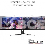Монитор 49' ASUS ROG Strix XG49VQ VA 3840x1080, 144 Гц, 4 мс, 32:9, 450 кд/м2, 2xHDMI, 1хDP, изогнутый, черный, фото9