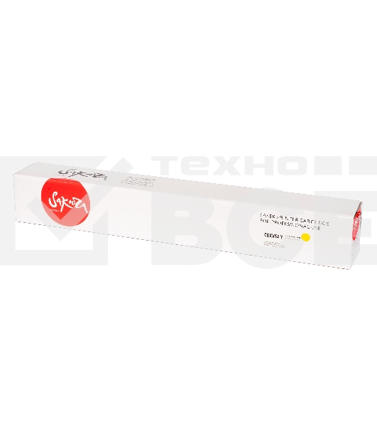Тонер-туба Sakura CEXV54Y для Canon imageRUNNER C3025/ C3025i, желтый, 8500 к.