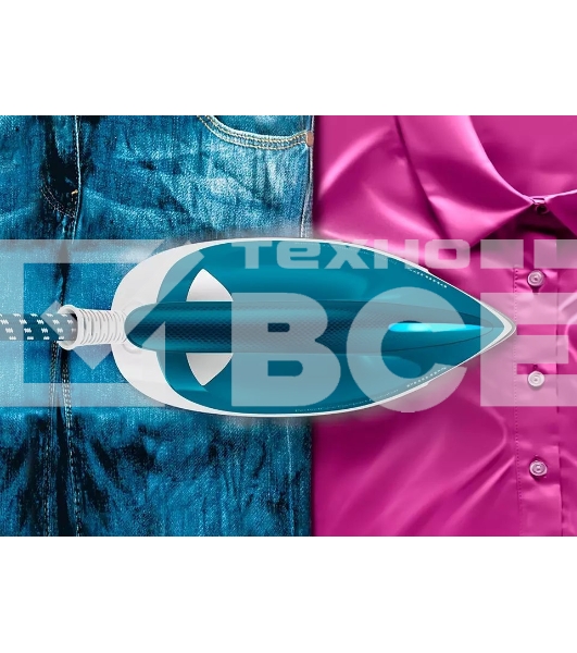 Парогенератор Philips GC6840/20 2400Вт бирюзовый/белый