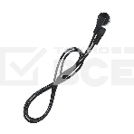 Кабель компьютер - розетка угловой 220V <1.8м> (Европейский стандарт) <TP021DA-1.8-BK>, фото2