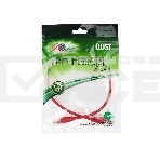 Патчкорд литой Aopen/Qust UTP кат.5е 0,5м красный, фото2