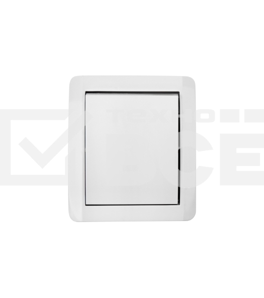 Переключатель проходной INDUSTRIAL IP54, о/у, белый KRANZ KR-78-0836