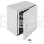 Шкаф электротехнический настенный Elbox EMW, IP66, 600х600х210 мм (ВхШхГ), дверь: металл, металл, серый, фото3