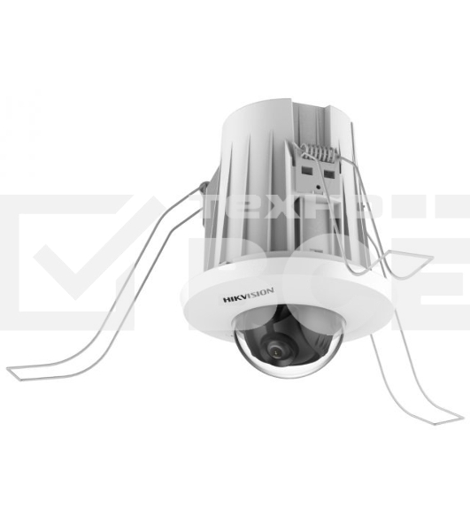 Камера видеонаблюдения IP Hikvision DS-2CD2E43G2-U(4MM) 4-4мм цв. корп.:белый