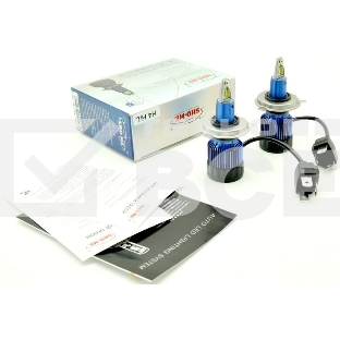 Лампа автомобильная светодиодная Sho-Me G5 Lite LH-H4 H/L H4 9-27В 24Вт (упак.:2шт) 5000K