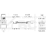 Кабель Hama H-200916 RJ-45 (f) RJ-45 (m) 3м (00200916) серый, фото 1