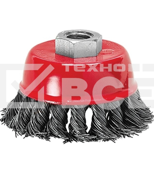 Щетка Matrix для УШМ, 75 мм, М14, 