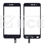 Сенсорное стекло (тачскрин) для Fly IQ YZ-CTP467(GN C620)-FPC, черное, фото5