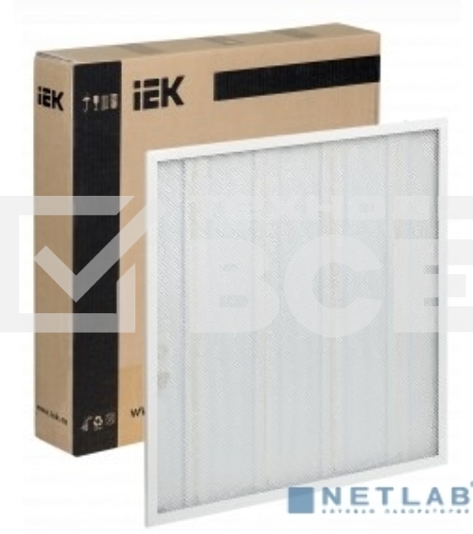 Светильник светодиодный ДВО IEK LDVO2-6571-45-4000-K01 6571-P 45Вт 4000К 595х595х20 призма аналог люм.свет. 4х18 накладных или в потолок Армстронг