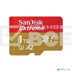 Флеш карта microSDXC SanDis 1024GBEXTREME Class 10, UHS-I, W130, R 190 МБ/с, <SDSQXAV-1T00-GN6MN> без адаптера на SD, фото2