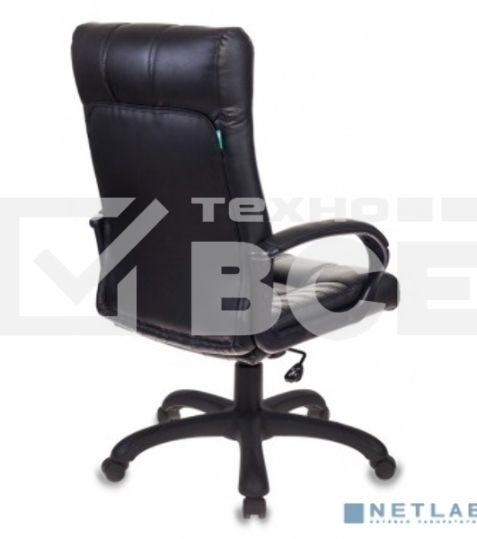 Кресло руководителя Бюрократ KB-10/BLACK черный, искусственная кожа