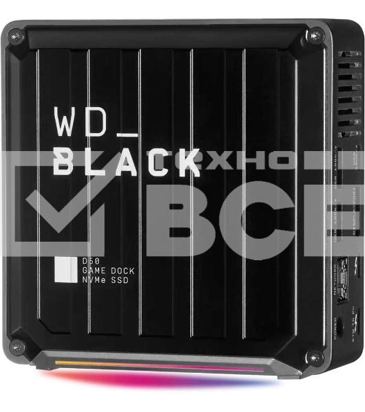 Накопитель SSD WD Thdb3 1Tb WDBA3U0010BBK-EESN D50 Game Dock 1.8' черный USB 3.1 type C