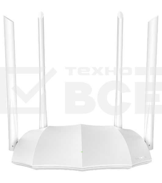 Маршрутизатор Tenda AC5 1200Mbps 11AC wave2Router, MU-MIMO,1Ghz CPU，4X5dbi Antennas, 1X100Mbps WAN, 3x100Mbps LAN,WiFi On/Off Switch,Universal Rep