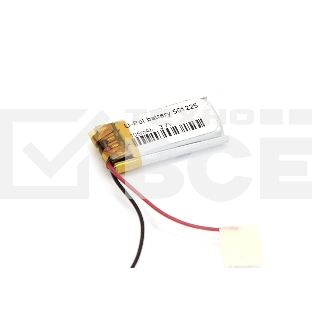 Аккумулятор Li-Pol (батарея) 5*12*25мм 2pin 3.7V/105mAh