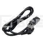 Кабель питания Cablexpert Россия PC-S22-C19-2.5-1.5M, Schuko-C19, 3x2.5мм2, 16A, с заземлением, медь, 1.5м, черный, пакет, фото4