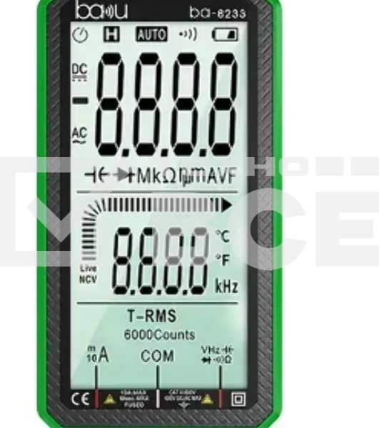 Цифровой компактный мультиметр BAKU BA-8233