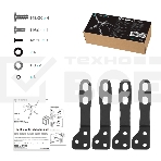 Кронштейн ONKRON A2N для mini PC, чёрный, фото10