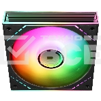 Кулер для корпуса Thermalright TL-M12-S (120x124x25mm, 4-pin PWM, ARGB, 47.6CFM, 23.2dBA, 1500RPM, Black), фото8