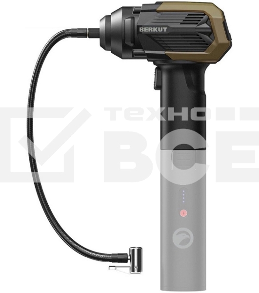 Автомобильный компрессор Berkut DAC-300, без аккумулятора, 45л/мин, шланг 0.5м