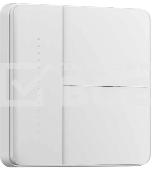 Умный выключатель Aqara Z1 Pro ZNQBKG43LM 2-хкл. белый (ZNQBKG43LM_WH)