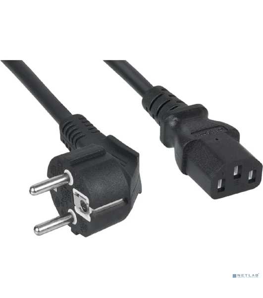 Кабель питания компьютера Cabeus PC-186-VDE-1.0-3M (Schuko+C13) (3x1.0), 3 м