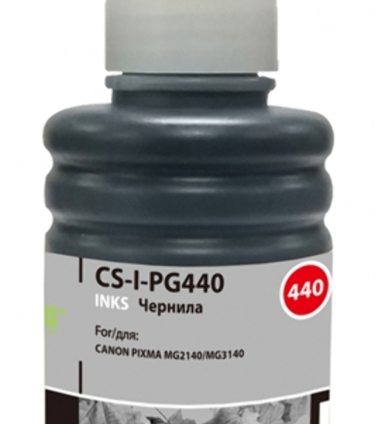 Чернила Cactus CS-I-PG440 черный (100мл) Canon Pixma MG2140/MG3140