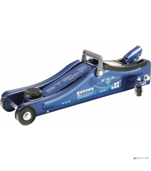 Домкрат Stels 51129 гидравлический подкатной 2 тонны low profile 80-380 мм