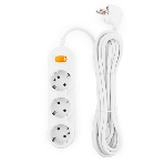 Удлинитель в бухте PowerCube 10А/2,2 кВт, 1 розетка, 20 м, оранжевый, фото3