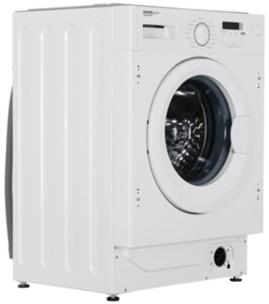 Стиральная машина встраиваемая HOMSair WMB148WH белый, загрузка фронтальная 8 кг, 1400 об/мин, класс A+++