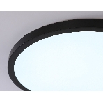 Светильник светодиодный ультратонкий Ambrella light FZ1957 BK черный IP54 26W 5000K D370*15 (Без ПДУ), фото7