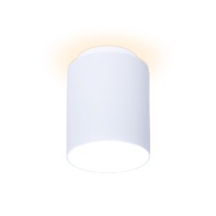 Светильник Ambrella light TN260 WH/S белый/песок LED 4200K 7W D80*100