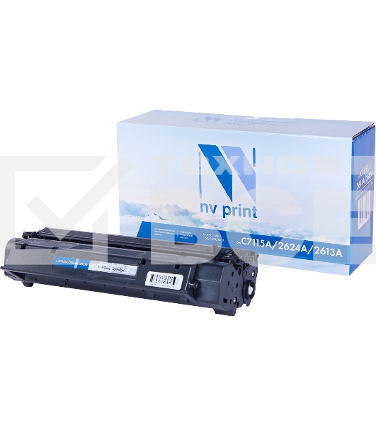 Картридж лазерный NVPrint совместимый HP C7115A/2624A/2613A для LJ 1000/1200/1150/1300 (2500k)