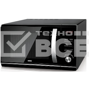Микроволновая печь BBK 23MWG-851T/B черный, 23 л, 800 Вт, поворотный механизм/кнопки