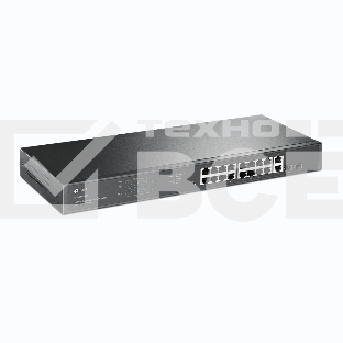 Коммутатор TP-Link TL-SG1218MP 18-портовый гигабитный коммутатор с 16 портами PoE+ SMB