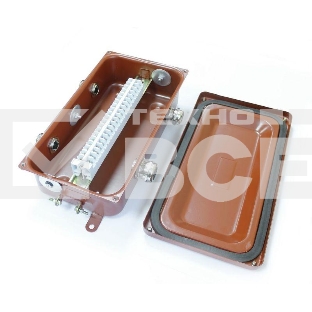 Коробка КЗНС-16 УХЛ1.5 IP65 с латунными сальниками ЗЭТА zeta30316