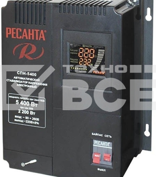 Стабилизатор СПН- 5400 Ресанта