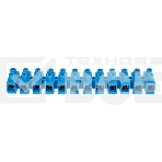 Клеммная винтовая колодка KВ-40 25-40, ток 100 A, полиэтилен синий Rexant (10 шт./уп.), фото3