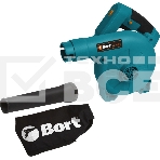 Воздуходувка Bort BSS-900-R 900Вт пит.:от сети синий, фото7