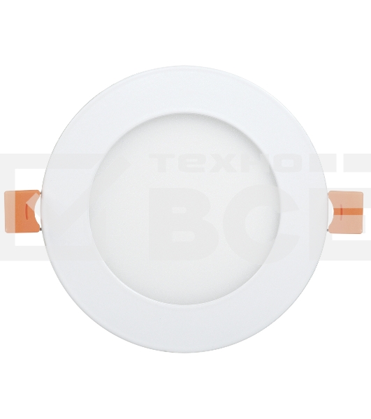 Светильник Iek LDVO0-1602-1-7-K02 ДВО 1602 белый круг LED 7Вт 4000К IP20 алюм. корпус, диам 120 мм