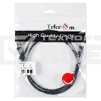 Кабель USB 2.0 A-->mini-B 5P (1м) черный TELECOM/VCOM <TC6911BK-1.0M>, фото2