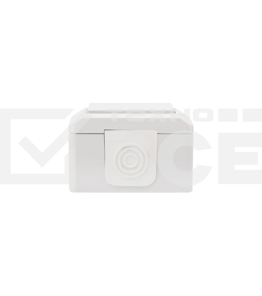 Переключатель проходной INDUSTRIAL IP54, о/у, белый KRANZ KR-78-0836