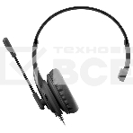 Наушники с микрофоном A4Tech HU-11 черный 2м накладные USB оголовье, фото6