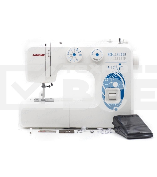Швейная машина Janome S-17 белый