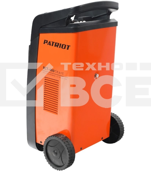 Устройство пуско-зарядное PATRIOT BCT-600 Start220В±15% 3300Вт 12/24В з/п88.0/500А 120-900А/ч 25к