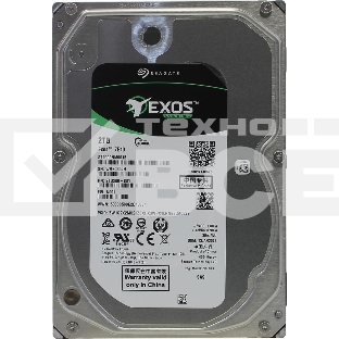 Накопитель Seagate HDD SAS 2Tb, ST2000NM001B, Exos 7E10, 7200 rpm, 256Mb buffer 512n (аналог ST2000NM004A), 1 year