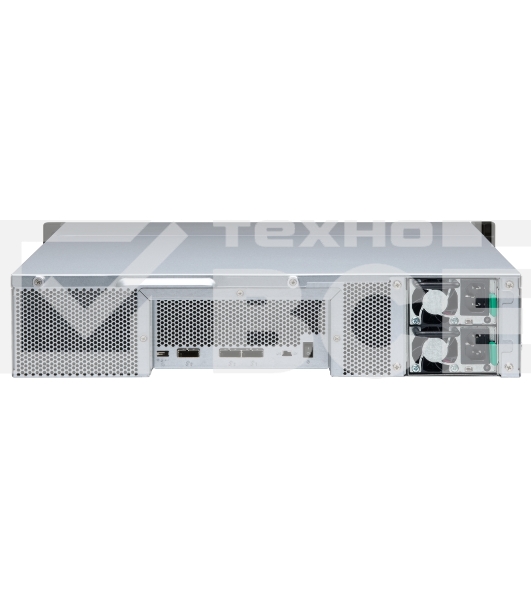 Полка расширения сетевого хранилища без дисков SMB QNAP TL-R1200S-RP SATA 6GB/s JBOD storage enclosure, 12-tray 3,5'/2,5' w/o HDD, 3 x SFF-8088, 2 PSU. Rackmount. W/o rail kit RAIL-B02